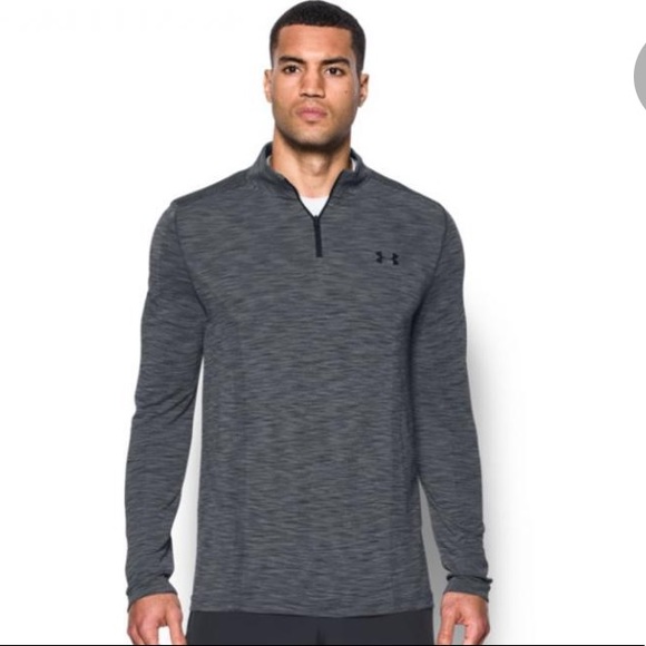 under armour threadborne seamless quarter zip top mens
